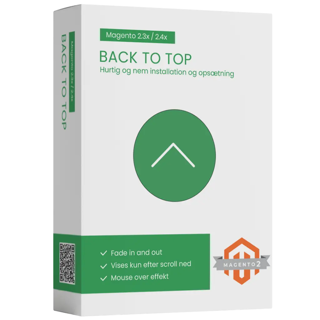 Magento2 back to top