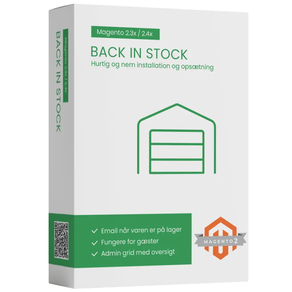 Magento2 back in stock