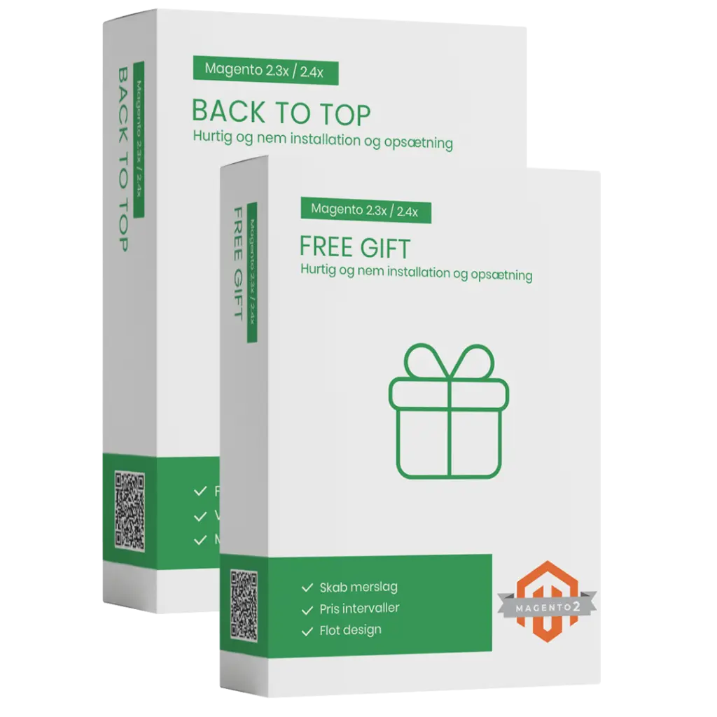 Magento2 bundle Freegift + Back to top