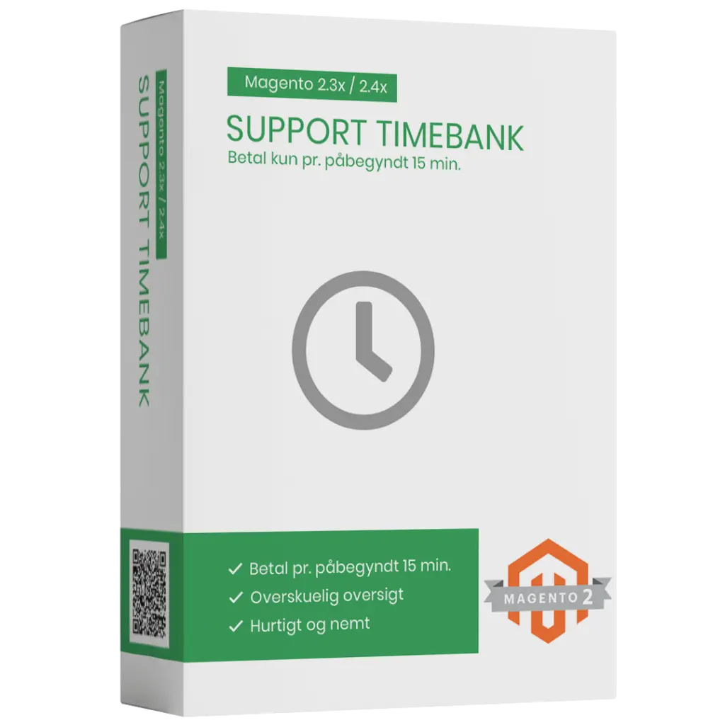 Magento2 Support timebank