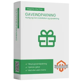 Gaveindpakning Magento2