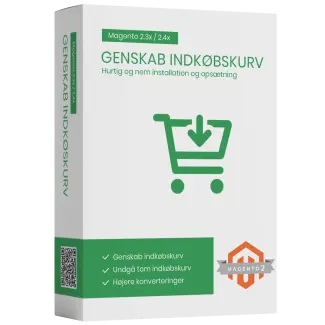 Magento2 genskab indkøbskurv