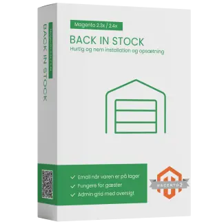 Magento2 back in stock