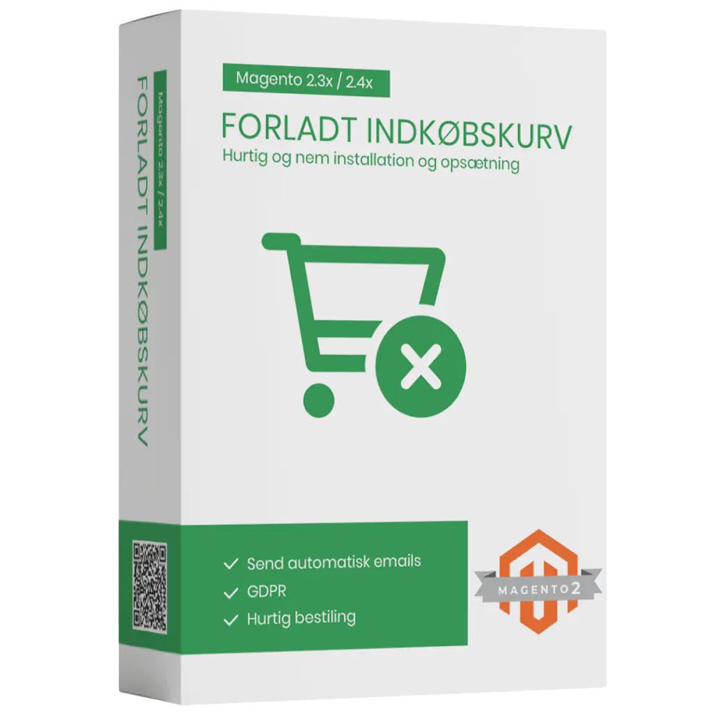 Magento2 forladt indkøbskurv