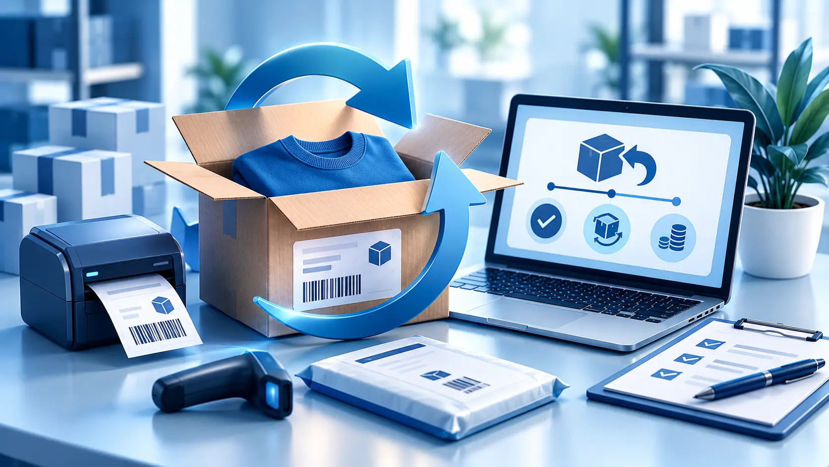 Returhåndtering i Magento: RMA, returlabels og kreditnotaer