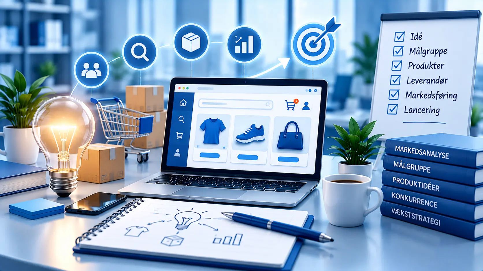 Idé til webshop: sådan finder og tester du din niche