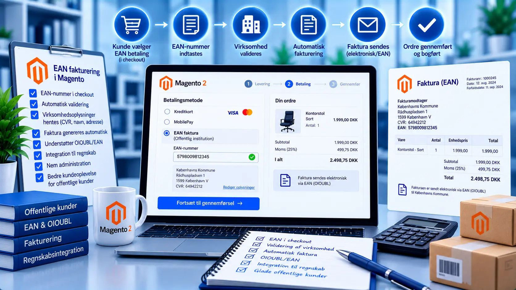 EAN betaling på webshop: sådan sælger du til offentlige kunder
